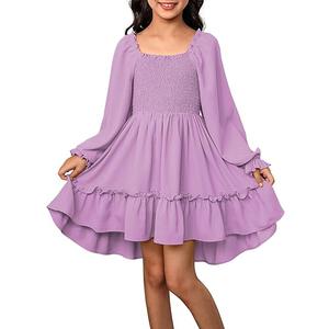 blibean Tween Girls High Low Hem Dresses Size 4-15 Years, (10-11)XL blibean Tween Girls High Low Hem Dresses Size 4-15 Years, (10-11)XL