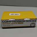 Pembrook Plus Size Compression Socks for Women Wide Calf - 3 Pairs, 20-30mmHg Extra Wide Calf Compression Socks, Up to 4XL