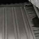 Vanseno Compatible for 2021-2025 8 Seat Toyota Sienna Floor Mats & Cargo Liners & Backrest Mat Full Mats TPE All Weather Mats for 2021-2025 Sienna Accessories (Only for 8 Seater with Spare Tire)