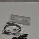 USB C Hub,Powered USB Hub with 5V 3A Power Adapter, 10Gbps USB Splitter with 4 USB-A and 3 USB-C Ports, 7-Port Type C Multiport Adapter for MacBook Air/Pro, iPhone 16/15, Laptop and More(Black)