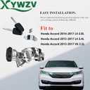 39730-T2A-A0 Ignition Lock Cylinder Switch with 2 Remote Key (Without chip) Compatible with Honda Accord 2013 2014 2015 2016 2017 2.0L 2.4L 3.5L,Replace 39730T2AA0