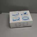 JLoibao Weighted Hula Circle with 32 Links(66 Inch), Sweet Weight Ball, for Adults Weight Loss, Infinity Fitness Hoop Plus Size, for Women Smart Exercise Equipment