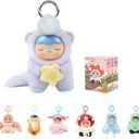 POP MART PUCKY Forest Party Vinyl Plush Pendant Blind Box Figures, Random Design Toys for Modern Home Decor, Collectible Toy Set for Desk Accessories, 1PC