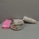 Safari Birthday Supplies Tableware Girl - Safari Jungle Baby Shower Party Decorations Include Plates, Cups, Napkins, Tableware, Wild Birthday Baby Shower Decorations | 24 Guests