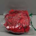 24pcs Christmas Red Velvet Bows, 13" Long by 9" Wide Decorative Christmas Bows for Wreath Garland Tree Decor, Indoor Outdoor Holiday Decorations