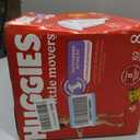 Huggies Size 8 Diapers, Little Movers Baby Diapers, Size 8 (46+ lbs), 62 Count