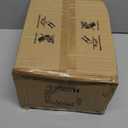 5-Light Modern Chandeliers, Pendant Lights Fixture with Linen Beige Fabric Shade for Living Room Dining Room Bedroom Hallway Entryway, Height Adjustable, E12