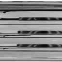 MGWILL Front Bumper Lower Grille Plate Compatible with 2019-2022 GMC Sierra 1500 AT4/Denali Replacement for 84176747 Chrome