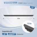 WD08X21894 Dishwasher Lower Door Gasket Compatible with GE Hotpoint, Replacement Part WD08X10090 WD08X21894-50PK 4164470 AP5980286 PS11700870 EAP11700870