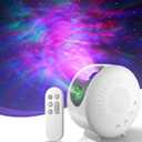 Galaxy Projector, Star Night Light, Star Projector with Timer & Remote Control for Bedroom Decor, Home Theater, Ceiling, Kids Room, Party, Relaxation (White)