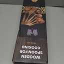 KitchenClick 7-Piece Wooden Spoons for Cooking  Premium Teak Wooden Utensil Set, Nonstick & Heat-Resistant Wooden Cooking Utensils, Durable & Lightweight Spoon Set for Kitchen, Baking & Serving