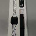 Smart Watch for Men Women (Answer/Make Calls) 1.83" HD 3 Bands Smartwatch Compatible Android iPhone Phones with Fitness Step Tracker/Heart Rate/Sleep Monitor, 120+ Sports Modes IP68 Waterproof, Black