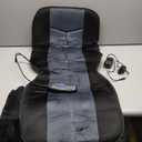 CILI Massage Chair Pad,Back Massager with Heat,Massage Seat Cushion with 10 Vibration Motors,30-60-90 Minutes Heating Options,Chair Massager for Office Chair, Home Office Use,Mothers Day Gifts (Black)