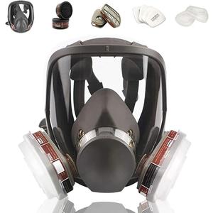 Vevor Full Face Respirаtor Reusable, Organic Vapor Respirаtor Compatible with Particulate Filter, Protection for Painting, Machine Polishing, Welding, Same as 6000 6800 7800 FF-400 V-Series