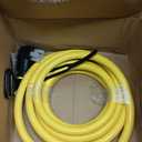 15FT 4 Prong to 3 Prong Dryer Adapter Compatible with NEMA 14-30P Male to 6-50R Female, 50 Amp to 30 Amp Welder Adapter Cord for Welding Machine EV Charger, STW 10 AWG/3C, ETL Listed (Yellow)