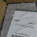 Titanker Folding Camping Table 2ft, Small Folding Camp Table Portable with 50% Extra Space, Small Picnic Table, Portable Beach Desk, Car Camping Essentials, Aluminum Light & Solid (Light Oak & Storage Net)