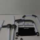 Bed Rails for Elderly Adults Safety - Adjustable Bed Assist Rail for Seniors Fall Prevention with Support Leg, Bedside Grab Bar Cane with Storage Pocket, Fits King, Queen, Full, Twin Bed