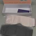 Silk Sleep Mask for Women & Men - 2 Pack Eye Masks for Sleep, 100% Blackout Sleeping Mask, 3D Zero Pressure Side Sleeper Night Blindfold Eye Cover for Travel Nap Couple (Pink & Black)