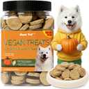 Just Try 15 oz Pumpkin Vegan Treats Digestive Support Dog Training Treats (EXP 03/18/27)