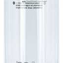 Soda Bottle, Suitable for Carbonated Water and Sparkling Water, BPA Free, Reusable and Filled Food Grade PET Plastic Made Soda Water Bottle (2 Pack, 1 Liter)