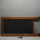 Loddie Doddie 40" x 20" Outdoor Sandwich Board Sign - Dual-Sided A-Frame Chalkboard Easel with Chalk Markers & Accessories - Free Standing Extra Large Magnetic Chalkboard Sign