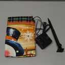 Lighted Christmas Garden Flag for Outside, Led Snowman Garden Flag, Winter Yard Flag 12x18 Double Sided for Outdoor Yard Porch Lawn Decoration