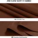 Softalker Rectangle Tablecloth, Waterproof & Stain Resistant Table Cloths Wrinkle Free Fabric Washable 210GSM Polyester Table Cover for Dining/Party/Outdoor - 60 x 102 inch,Chocolate