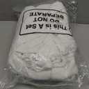 Tigeen 4 Pcs Spa Wrap Towel Wrap for Women Spa Robe with Adjustable Closure Elastic Top Lightweight Wraps for Bath Shower(L-XL,White)