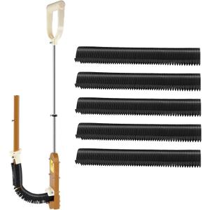 PEX Stapler with 1100 Pcs Foamboard Staples, 1-1/2 Staples for 1 & 2 Foamboard, Stand Up Foamboard Stapler PEX Staple Gun for Foam Board - Patented