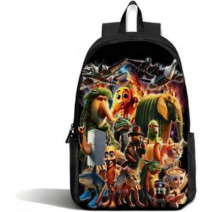 Merch Casual Backpack Large Waterproof Lightweight Daypack(Type A)