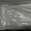 3ft Steel Easy Slip-On Baseboard Heater Cover with End Caps for Bathroom & Hydronic System for Replacing Old Cover, White