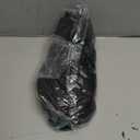 AVIIER 100% Cotton Hospital Gowns for Women Open Back Tear Away Post Shoulder Surgery Dress Adaptive Clothing Nightgowns (3X-Large, Black)