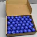 Shappy 72 Pcs Inspirational Stress Relief Balls Motivational Stress Ball Encouraging PU Bulk Balls for Adults Small Therapy Fidget Relief Toys for Valentines Gifts (Blue)