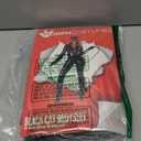 Morph Black Catsuit For Women Leather Jumpsuit Womens Adult Black Cat Suit Halloween (Medium)