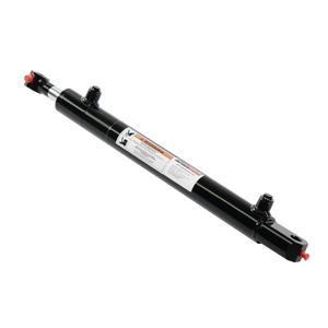 Kingway Hydraulic Double Acting Hydraulic Cylinder - Tang Universal Hydraulic Cylinder 1.5" Bore, 14 inch Stroke - 3500 PSI, 5300 LBs Column Load, SAE#6 Ports, 0.75" Pin Holes