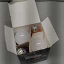 4 Pack A19 LED Purple Light Bulb LED Orange Light Bulb 120V E26 Base 9 Watt (60-watt Replacement) Purple Bulb Orange Bulb, Party Decoration, Porch, Home Lighting, Halloween Light Bulbs