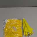 Spring Baby Goose Outfit Raincoat and Umbrella for 17'' Lawn Porch Baby Goose Costume Plastic Raincoat Clothes for Spring Outdoor Patio Yard Lawn Decoration (Yellow)