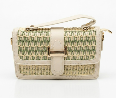AISIWAN Trendy Straw Shoulder Bag Straw Crossbody Bags For Women Summer Clutch Purse Raffia Beach Purse For Vacation Travel 2025, Green 