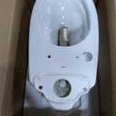 TOTO Drake Transitional WASHLET+ Two-Piece Elongated 1.28 GPF TORNADO FLUSH Toilet with C5 Bidet Seat, Cotton White - MW7863084CEG#01