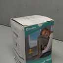 Inflatable Travel Pillow,Multifunction Travel Neck Pillow for Airplane to Avoid Neck and Shoulder Pain,Support Head,Neck,Used for Sleeping Rest, Airplane and Home Use,with Eye Mask, Earplugs,Gray (Medium)