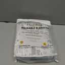 Mama Cheetah Baby Sleep Sack with Sleeves, 0.5 TOG Organic Cotton Wearable Blanket and Two-Way Zipper, Swaddle Transition Long Sleeve Sleeping Bag for Newborn Infant Toddler, 12-18 Months