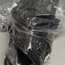 Slim Velvet Non-Slip Space Saving Suit Clothes Hangers, Closet Organizer, Black, 50-Pack