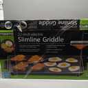 Presto 07072 22-Inch Extra Large Griddle, 22"x 13", Low Profile Design, Ceramic Nonstick, Black