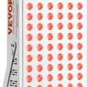 VEVOR Red Light Therapy for Body Face, 60 Dual-Chip LEDs, Red 660nm & Near Infrared 850nm Combo, High Power Red Light Therapy Panel for Recovery, Pain Relief, Wound Healing, Skin Health, 80W