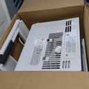 Amazon Basics 5000-BTU Small Window Air Conditioner, Up to 150 Sqf, Window AC Units with Cool and Fan Functions, Washable Filter, Adjustable Window Kit, Intuitive Mechanical Controls, White
