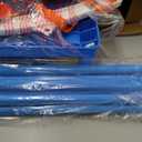 Foldable Toddler Swing Set and Baby Jumper, Indoor & Outdoor Use, Baby Bouncer Jumper, Safe and Durable Swing Set for Backyard (Blue)