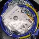 Auto Tightening Snow Chains Tire Chains For Cars Suv Pickup Trucks - Auto Tightening 1 Min Quick Fit AND Easy Installation, Reusable Universal Emergency Traction Snow Chains - Set of 2HKN140