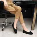 Bacia Women Flats Shoes Comfortable Washable Casual Ballet Flats (Brown)