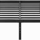 14 Inch High Full Size Bed Frame No Box Spring Needed, Platform Metal Bed Frame Full Size, Noise Free, Easy Assembly, Heavy Duty, Black