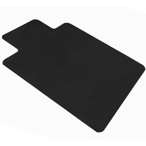 Dimex Office Chair Mat for Low Pile Carpet with Lip, 36" x 48",  Black